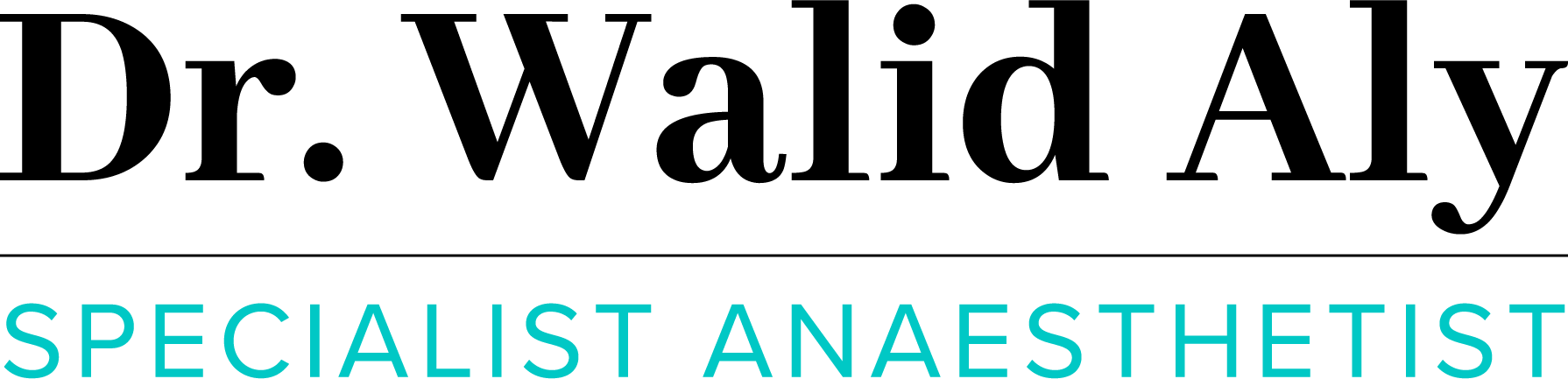 Dr Walid Aly - Logo - Specialist Dental Anaesthetist